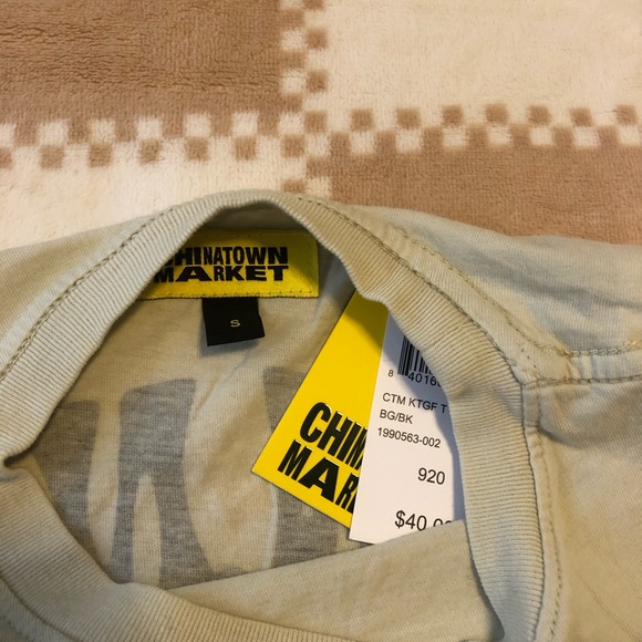 Chinatown Market NWT size Small Cream Shirt - Picture 4 of 10